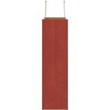  Papirnate vrećice 250 kom s ručkama crvene 32x12x42 cm | shoptok.hr