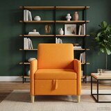 SOFA s pohranom Tamno žuta 72 x 78 x 87 cm Poliester | shoptok.hr