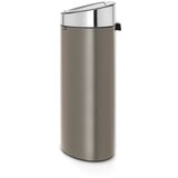 Brabantia Siva željezna kanta za smeće na dodir 40 l Touch Bin – | shoptok.hr