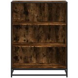 vidaXL Knjižna omara dimljeni hrast 80,5x35x107,5 cm inženirski les | Shoptok.si