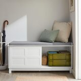 SoBuy predsoba klop za čevlje s sedežem v beli barvi v skandinavskem slogu, (20814972) | Shoptok.si