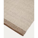 Kave Home Bež obostrani/ručno rađen vunen tepih 200x300 cm Nifelia – | shoptok.hr