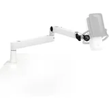 Wave Mic Arm LP nizkoprofilno stojalo za mikrofon bele barve