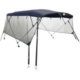 Tenda bimini s 4 luka i mrežastim zidovima 243x(185-198)x137 cm | shoptok.hr