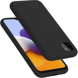 Cadorabo Case, združljiv s Samsungom v tekoči črni barvi - zaščitni pokrov iz fleksibilnega silikona TPU, (20586481) Cene