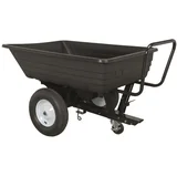 Prikolica za vrtne traktore od PVC-a, 104x78x28cm, do 226kg
