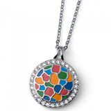  Ženska oliver weber mosaic crystal ogrlica sa swarovski kristalima ( 12272 ) | ePonuda.com