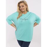 RELEVANCE Blouse-RV-BZ-A525.90-turquoise | Shoptok.si