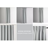 Restilo zasłona BLACKOUT kolor jasny szary szarfa upinająca styl klasyczny taśma materiał blackout 140x175 | shoptok.hr