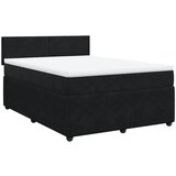 Maison Chic Box spring postelja - Vzmetna postelja z vzmetnico črna 140x200 cm žamet SL24614, (21879565) | Shoptok.si