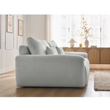 Bobochic Paris Svetlo siva sedežna garnitura iz šenilje 264 cm Ivane – | Shoptok.si