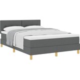  s opruga kutije Tamno siva 140 x 190 cm tkanina | shoptok.hr