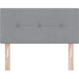  Uzglavlje podesivo po visini Svijetlo siva 80 cm tkanina - Svjetlosiva 80 cm Nizak uzglavlju | shoptok.hr