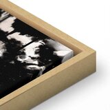  Slika - Cat\'s Look (1 Part) Wide 120x80 U prirodnom drvenom okviru | shoptok.hr