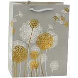 GIFT Bag Dandelions Gold Elements 23 x 18 x 10.5 cm | Shoptok.si