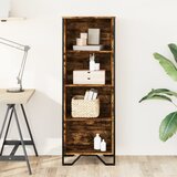  Regal za knjige boja hrasta 50x31x137,5 cm konstruirano drvo | shoptok.hr