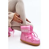 Boto Women's lace-up snow boots in pink Soia | Shoptok.si