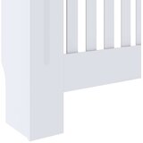 Pokrov za radijator konstruirano drvo bijeli 78 cm | shoptok.hr