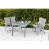 Gardenson Set Zložljivih Vrtnih Stolov Amalfi, 2 Kos, Rjava | Shoptok.si
