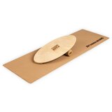 Boarderking Indoorboard Allrounder, daska za balans, podloga, valjak, drvo / pluto | shoptok.hr