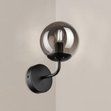  Brilagi - Zidna lampa MALIVA 1xE14/15W/230V crna/zadimljena | Eponuda.com