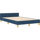  Krevetna Ram Plava 120x190 cm Tkanina | shoptok.hr