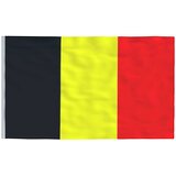 vidaXL Zastava Belgije in drog 6,23 m aluminij | Shoptok.si