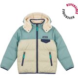 Patagonia Puhovke BABY REVERSIBLE TRIBBLES HOODY Modra Cene
