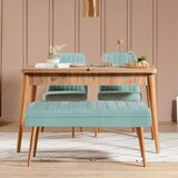 Hanah home Set trpezarijski sto, 2 trpezarijske stolice i klupa Vina 0701 Menta Cijene