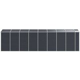  Vrtno spremište antracit 191 x 725 x 198 cm pocinčani čelik | shoptok.hr