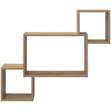  Stenska polica Montaža za steno Artisan hrast 91,5 x 15 x 76 cm, (5000307488) | Shoptok.si