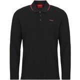 Hugo Polo majice dolgi rokavi Derriko Črna | Shoptok.si