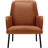 Sits Fotelj v konjak rjavi barvi Oliver – | Shoptok.si