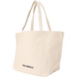 Karl Lagerfeld Shopper torba crna / vuneno bijela | shoptok.hr