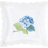 AVIZAR Komplet 2 prevlek za blazino 40x40 cm Hortenzija Cvetlična vezenina, Modra, (21747220) | Shoptok.si