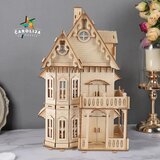 WOODCRAFT 3D DRVENA PUZZLA - GOTSKA VILA Cene