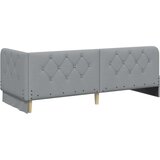 vidaXL kutni okvir kreveta svijetlo siva 80 x 200 cm tkanina | shoptok.hr