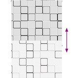 vidaXL Rolo zavjesa za tuš 150x240 cm širina tkanine 146 cm | shoptok.hr