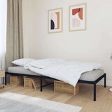 Metalni okvir za krevet crni 90 x 200 cm Cijene