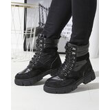 Resti Black women's insulated trapper boots Kasemi- Footwear | ePonuda.com