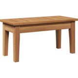  Set vrtne klupe s jastukom 3 pcs Smeđa i tamno siva i smeđa | shoptok.hr