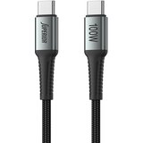 Superior USB data kabal SU-K103, Pleteni , Fast, 100W, 5A, Type C na Type C , 1m, Sivi | Eponuda.com