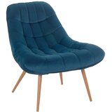 Livetastic XXL FOTELJ, modra, naravne barve tekstil | Shoptok.si