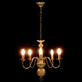  Luster zlatni 5 žarulja E14 | shoptok.hr