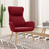 The Living Store Stol za sproščanje vinsko rdeč žamet - Stol Za Sproščanje, (21661529) | Shoptok.si