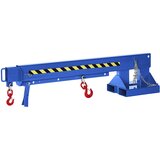 eurokraft pro Teleskopski nakladalnik, teleskopski izvlek, nosilnost 650 - 3000 kg, modro lakirano | Shoptok.si