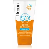 Lirene Sun Kids zaščitna krema za obraz vodoodporna za otroke 50 ml