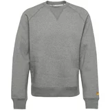 Carhartt WIP Sweater majica 'Chase' senf / siva