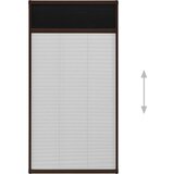  Zaslon protiv insekata za prozore aluminijski smeđi 80 x 160 cm | Eponuda.com