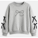 Sinsay Crewneck majica s pamukom i motivom mašni | shoptok.hr